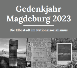 Ausschnitt aus dem Flyer zum Projekt Gedenkjahr Magdeburg 2023